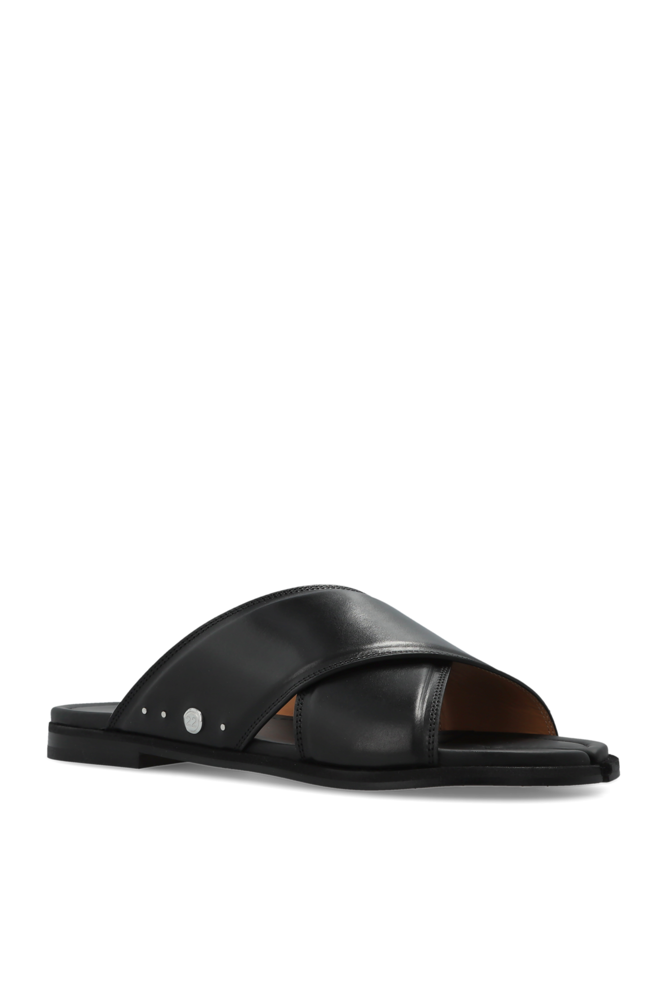 Maison Margiela Leather slides | Men's | Vitkac